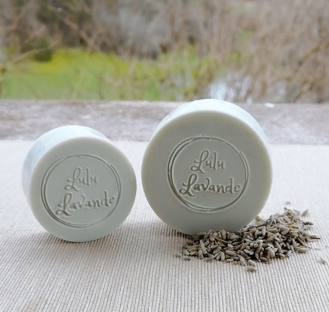 Savon Lulu Lavande 60g à l'huile essentielle de lavandin et à l'argile verte française