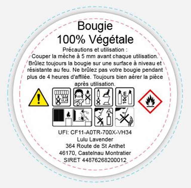 Coffret cadeau - Bougie et Savon à la Lavande