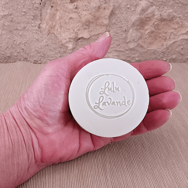 100g Savon Lulu Lavande à l'huile essentielle de lavandin et à l'argile verte française